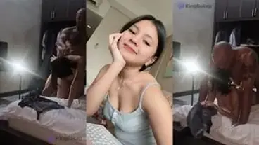 Gadis Vlora Cantik Pasrah Posisi Doggy Kasur